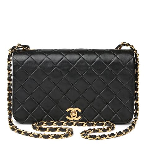 chanel vintage flap|chanel vintage full flap.